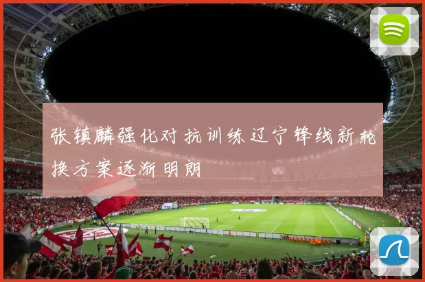 张镇麟强化对抗训练辽宁锋线新轮换方案逐渐明朗